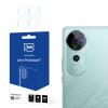 3MK Lens Protect Vivo V40 -kameran linssinsuoja (4 kpl)