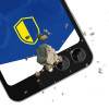 3MK Lens Protection Pro -kameran linssin karkaistu lasi Samsung Galaxy Z Flip 6, musta