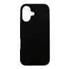 3mk Silicone Case suojakotelo Apple iPhone 16 Plus -puhelimelle, musta