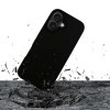 3mk Silicone Case suojakotelo Apple iPhone 16 Plus -puhelimelle, musta