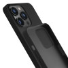 3mk Silicone Case suojakotelo Apple iPhone 16 Pro Max -puhelimelle, musta