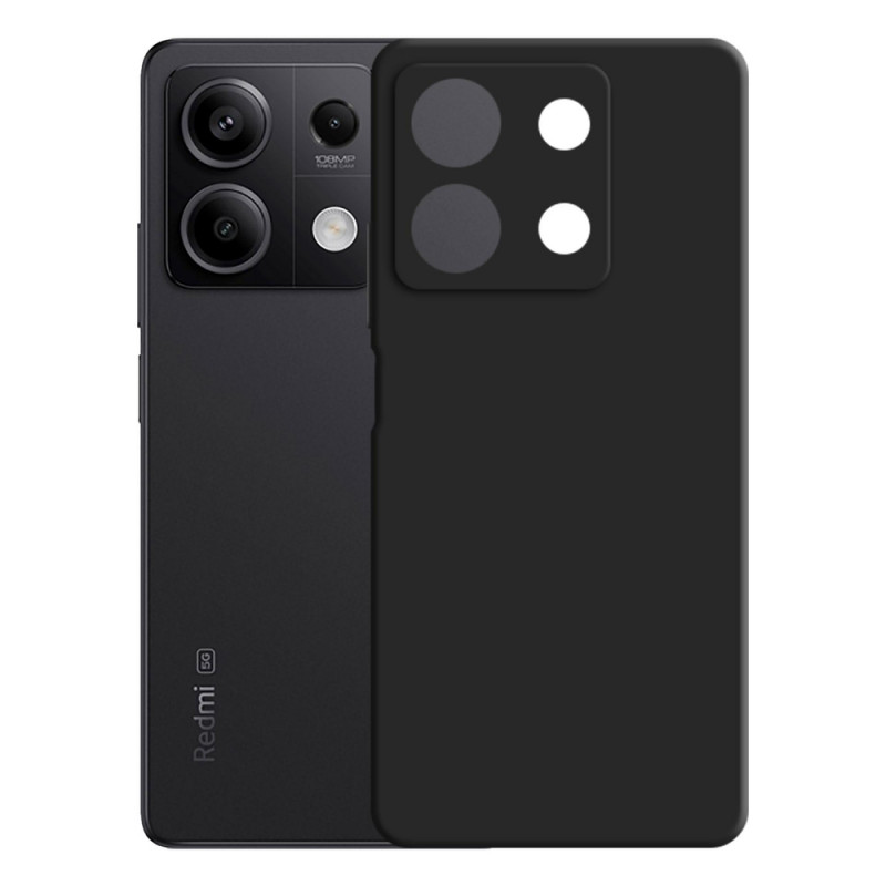 3mk Silicone Case suojakotelo Xiaomi Redmi Note 13 5G:lle, musta