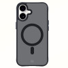 3mk Smoke MagCase MagSafella Apple iPhone 16 -puhelimelle (W-3SmoMaCa-AiP16-0), puoliläpinäkyvä