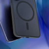 3mk Smoke MagCase MagSafella Apple iPhone 16 -puhelimelle (W-3SmoMaCa-AiP16-0), puoliläpinäkyvä