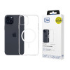 3mk Clear MagCase Apple iPhone 15 -puhelimelle, läpinäkyvä