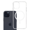 3mk Clear MagCase Apple iPhone 15 -puhelimelle, läpinäkyvä