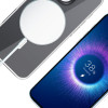 3mk Clear MagCase Apple iPhone 16 Pro Max -puhelimelle, läpinäkyvä