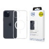 3mk Clear MagCase Apple iPhone 15 Plus -suojakotelo, läpinäkyvä