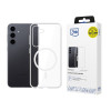 3mk Clear MagCase suojakotelo Samsung Galaxy S24+:lle, läpinäkyvä