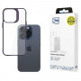 3MK Satin Armor Case+ 3MK15639 Apple iPhone 15 Pro suojakotelo, violetti
