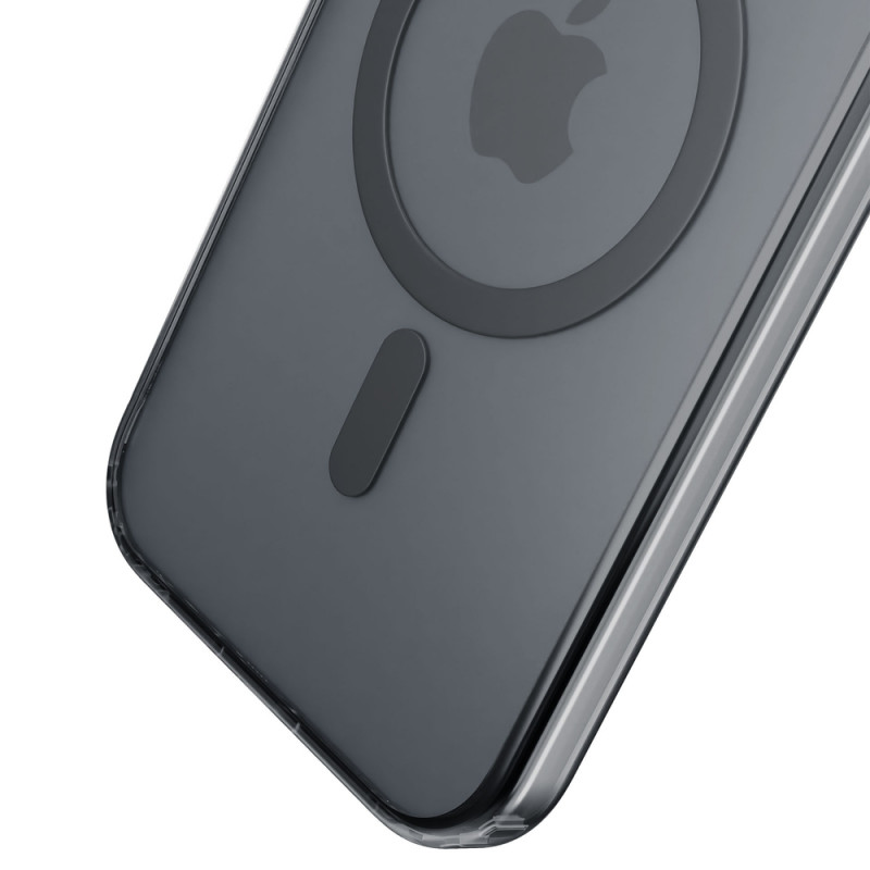 3MK Frosty MagCase -suojakotelo Apple iPhone 16 Plus -puhelimelle, musta