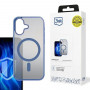 3MK Frosty MagCase -suojakotelo Apple iPhone 16 -puhelimelle, sininen