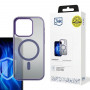 3MK Frosty MagCase MagSafe -älypuhelinkotelo Apple iPhone 16 Pro -puhelimelle, violetti