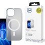 3MK Frosty MagCase MagSafe -älypuhelinkotelo Apple iPhone 15 Plus -puhelimelle, valkoinen