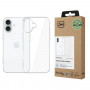 3MK ClearCase Eco älypuhelimen kuori Apple iPhone 16 Plus -puhelimelle, läpinäkyvä