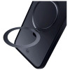 3MK Smoke Case Mag&Stand -suojakotelo Apple iPhone 16 Pro Max -puhelimelle, polykarbonaattia, musta