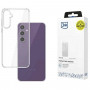 3MK Armor Case suojakotelo Samsung Galaxy S24 FE -puhelimelle, polykarbonaatti, läpinäkyvä