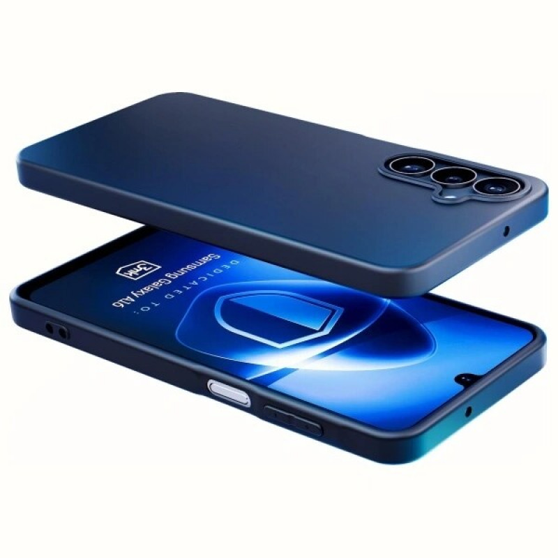 3MK Matt Case -suojakuori Samsung Galaxy A16 -puhelimelle, musta