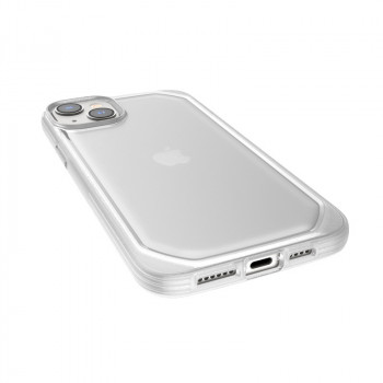 X-Doria Raptic Slim -suojakotelo Apple iPhone 14 Plus / 15 Plus -puhelimelle, kirkas