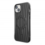 X-Doria Raptic Clutch MagSafe -suojakotelo Apple iPhone 14 Plus / 15 Plus -puhelimelle, musta