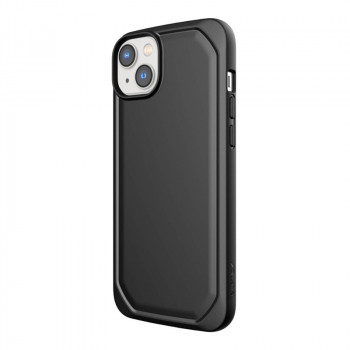 X-Doria Raptic Slim -suojakotelo Apple iPhone 14 Plus / 15 Plus -puhelimelle, musta