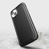 X-Doria Raptic Slim -suojakotelo Apple iPhone 14 Plus / 15 Plus -puhelimelle, musta