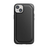 X-Doria Raptic Slim -suojakotelo Apple iPhone 14 Plus / 15 Plus -puhelimelle, musta