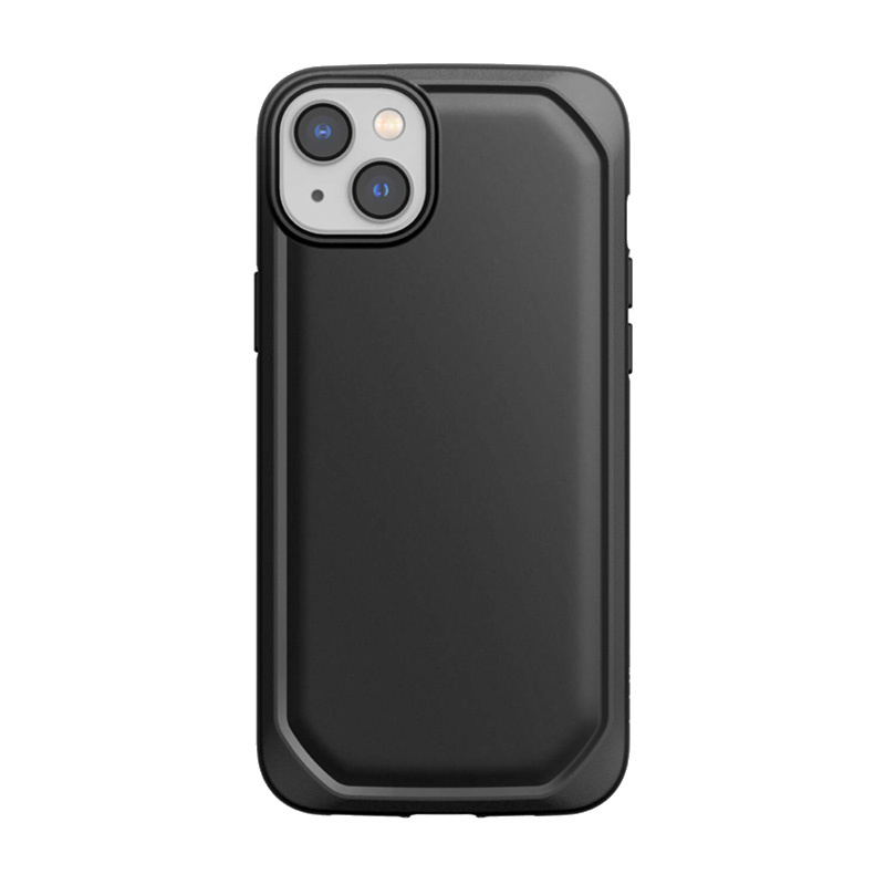 X-Doria Raptic Slim -suojakotelo Apple iPhone 14 Plus / 15 Plus -puhelimelle, musta