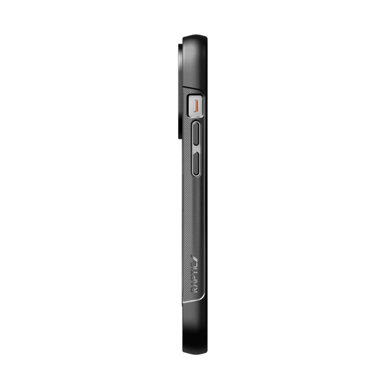 X-Doria Raptic Clutch MagSafe -suojakotelo Apple iPhone 14 Pro -puhelimelle, musta