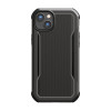 X-Doria Raptic Fort MagSafe -suojakotelo Apple iPhone 14 Plus / 15 Plus -puhelimelle, musta