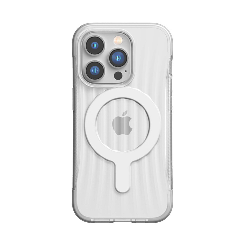 X-Doria Raptic Clutch MagSafe -suojakotelo Apple iPhone 14 Pro -puhelimelle, kirkas