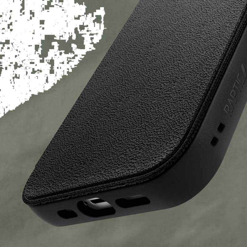 X-Doria Raptic Urban Folio -kotelo Apple iPhone 14 Plus / 15 Plus -puhelimelle, musta