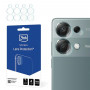 3MK Lens Protection kameran linssinsuoja Xiaomi Redmi Note 13 Pro 4G / LTE / 14S -puhelimelle (4 kpl)