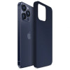 3MK Silicone Case suojakotelo Apple iPhone 16 Pro Max -puhelimelle, laivastonsininen