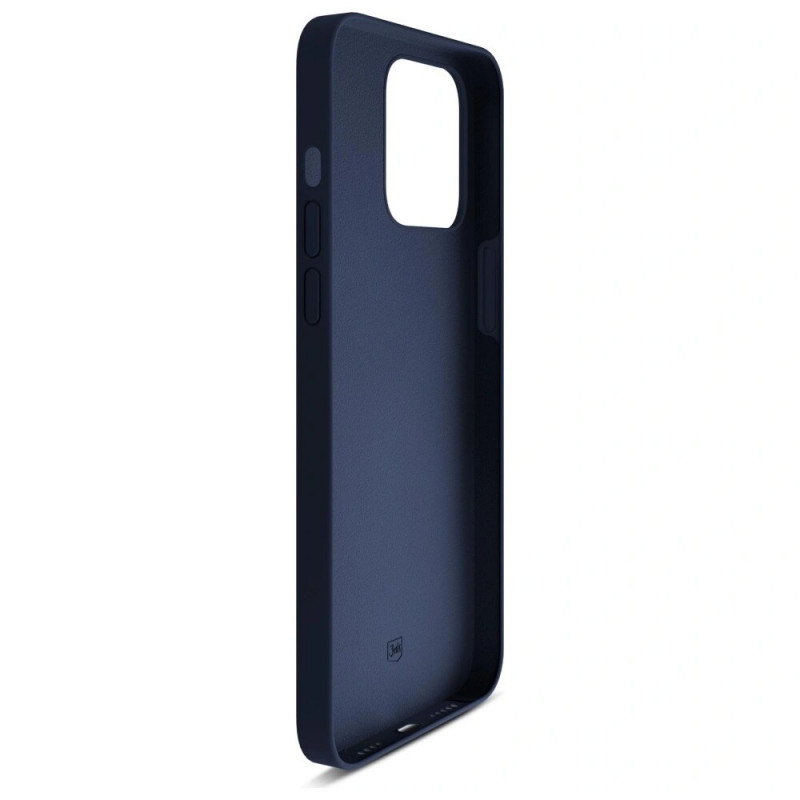 3MK Silicone Case suojakotelo Apple iPhone 16 Pro -puhelimelle, laivastonsininen
