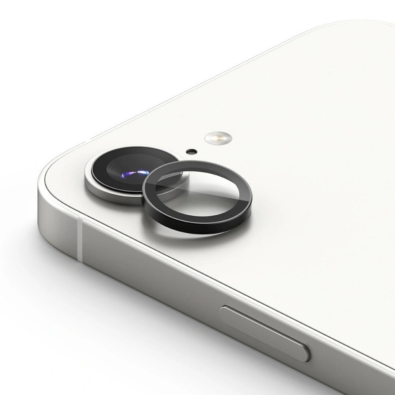 Ringke-kamerakehyksen suojus Apple iPhone 17e / 16e -puhelimelle, musta (2 kpl)