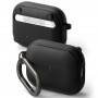 Ringke Onyx Magnetic MagSafe -suojakotelo Apple AirPods Pro 3 -kuulokkeille, musta