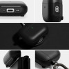 Ringke Onyx Magnetic MagSafe -suojakotelo Apple AirPods Pro 3 -kuulokkeille, musta