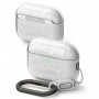 Ringke Air -kotelo Apple AirPods Pro 3 -kuulokkeille, glitter clear