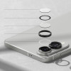 Ringke-kamerakehyksen suojus Samsung Galaxy S25 Edge -puhelimelle, musta
