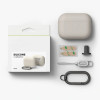Ringke silikonikuori Apple AirPods Pro 3 -kuulokkeille, Stone (beige)