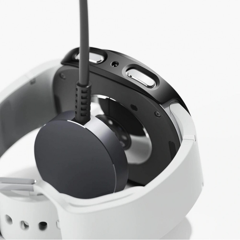 Ringke Slim RGK11818 -kotelo Samsung Galaxy Watch 8 / 9 40 mm -kellolle, kirkas ja mattamusta (2 kpl)
