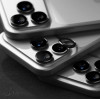 Ringke-kamerakehyksen suojus Apple iPhone 17 Pro / 17 Pro Max -puhelimelle, musta (2 kpl)