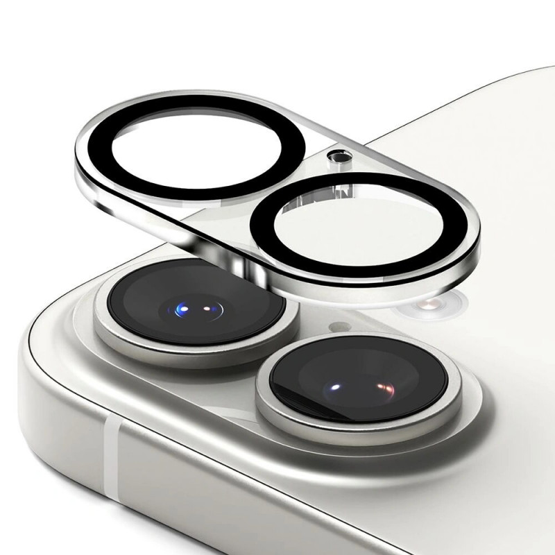 Ringke Camera Full Cover -kameransuojus Apple iPhone 17 -puhelimeen, musta (2 kpl)