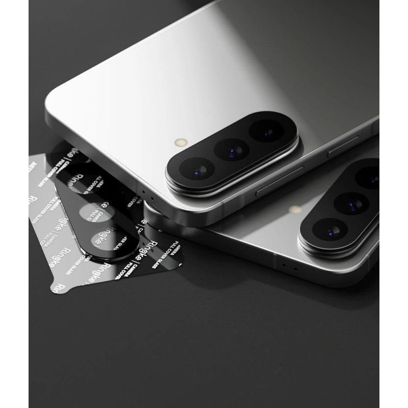 Ringke-kameran täyssuojus Samsung Galaxy A37 / A57 5G -puhelimelle, musta (2 kpl)