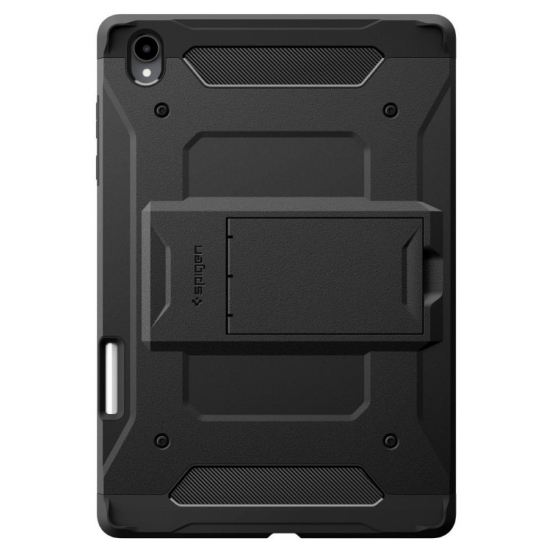 Spigen Tough Armor Pro ACS11827 -tablettikotelo Samsung Galaxy Tab S12+ 12.6 (X840 / X846b) -laitteelle, musta