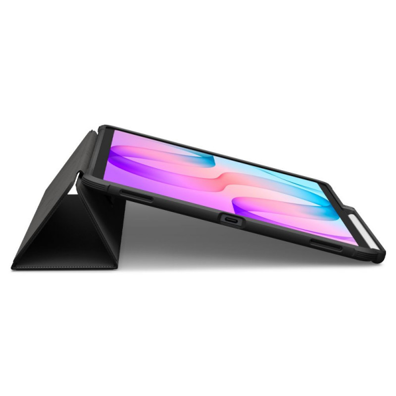 Spigen Rugged Armor ACS11822 -tablettikotelo Samsung Galaxy Tab S12+ 12.6 (X840 / X846b) -laitteelle, mattamusta