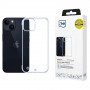 3mk Just20g Clear Case Apple iPhone 15 Plus -älypuhelinkotelo, läpinäkyvä