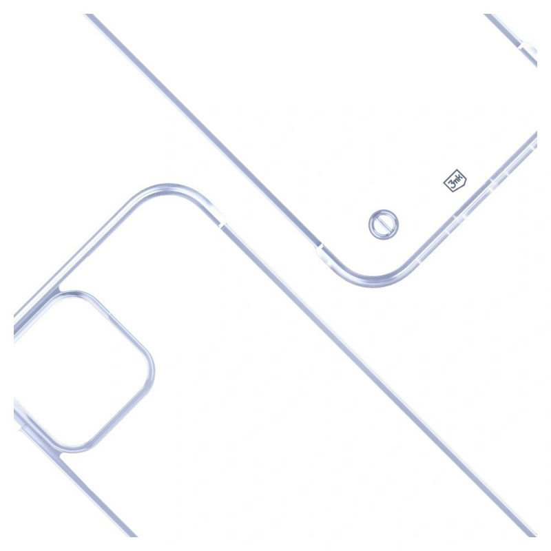 3mk Just20g Clear Case Apple iPhone 15 Plus -älypuhelinkotelo, läpinäkyvä