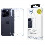 3mk Just20g Clear Case Apple iPhone 14 Pro Max älypuhelimen kuori, läpinäkyvä
